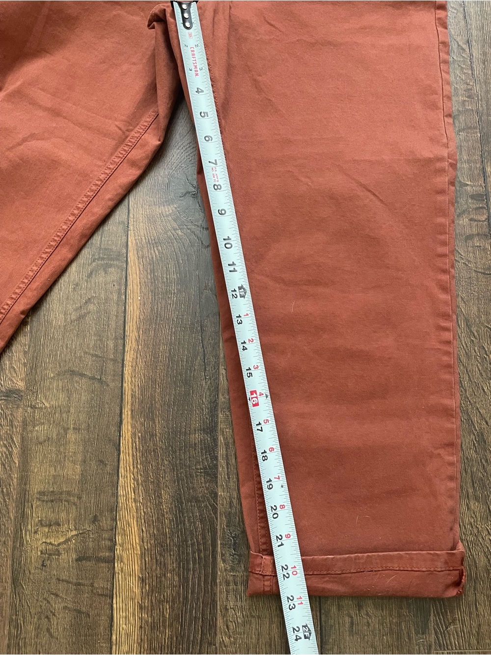 Goodthreads Rust Straight-Leg Pants - Picture 5 of 6